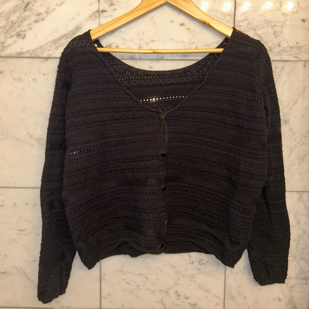 Sézane V neck cardigan - size small